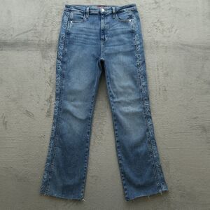 Guess Jeans Women's Size 30 Blue High-Rise Bootcut Denim 29" Inseam Stretch